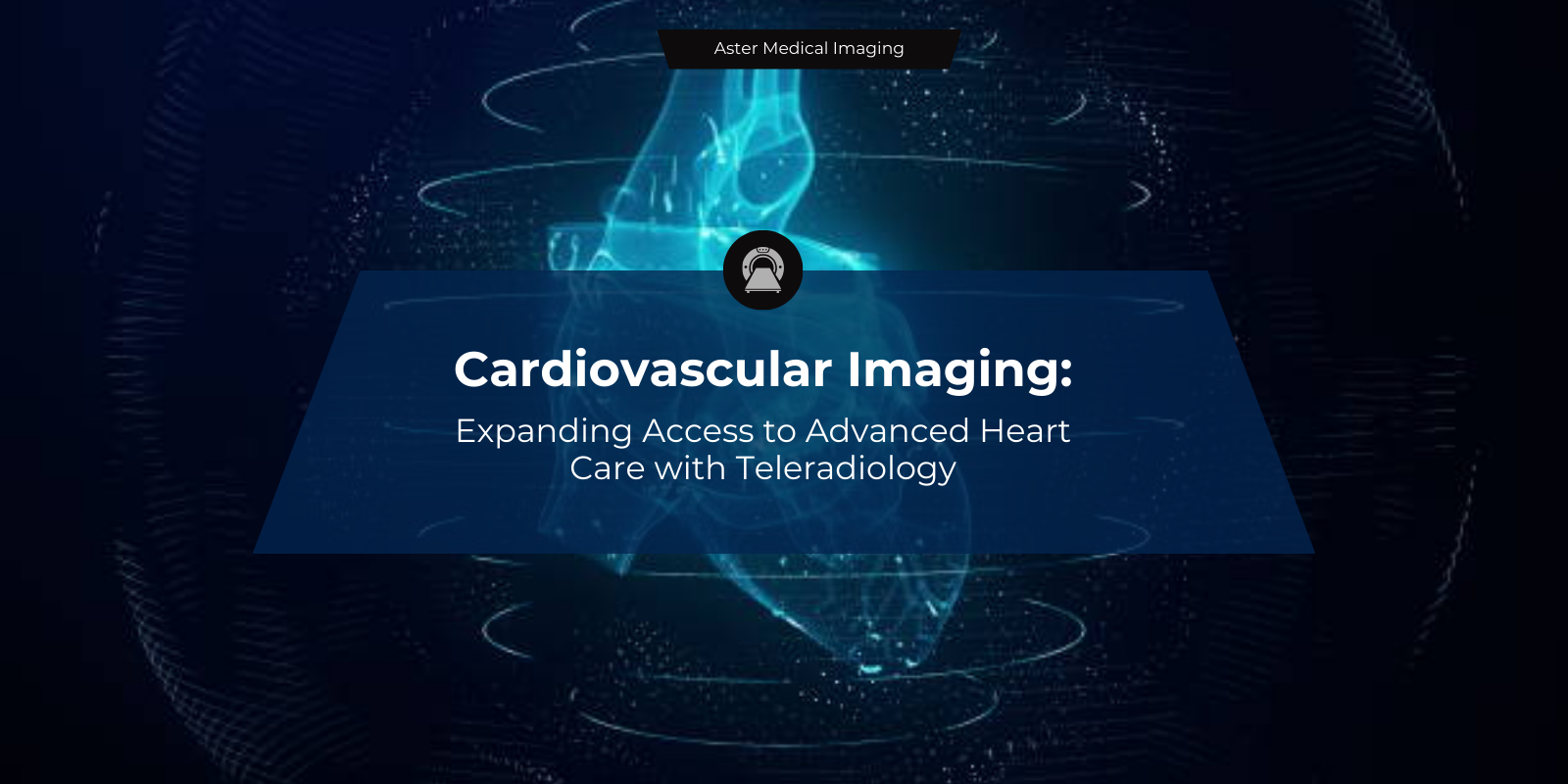Heart scan showing advanced teleradiology for heart care