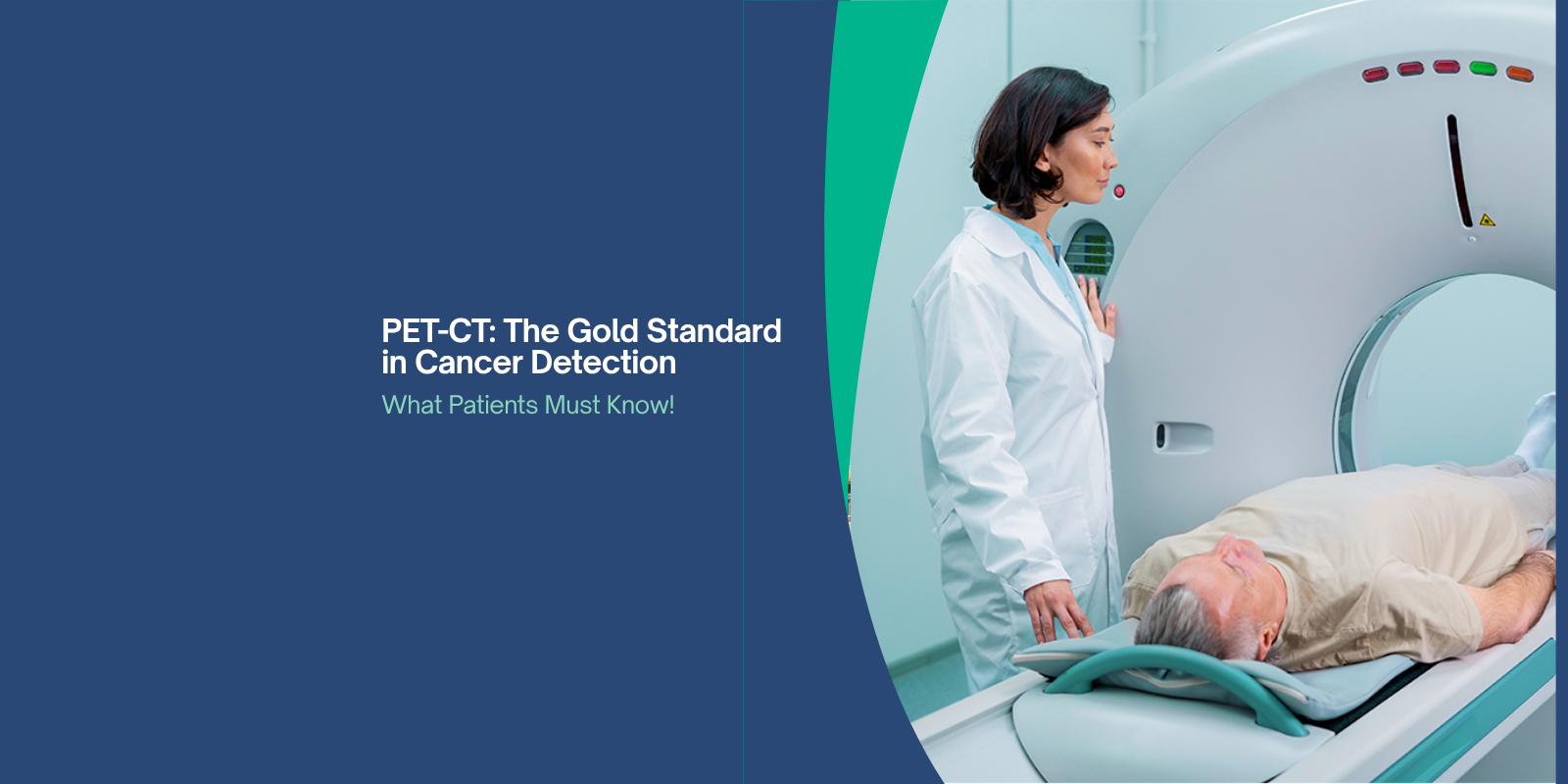 Doctor supervising a PET-CT scan, featuring advanced solutions by teleradiology companies for hospitals.