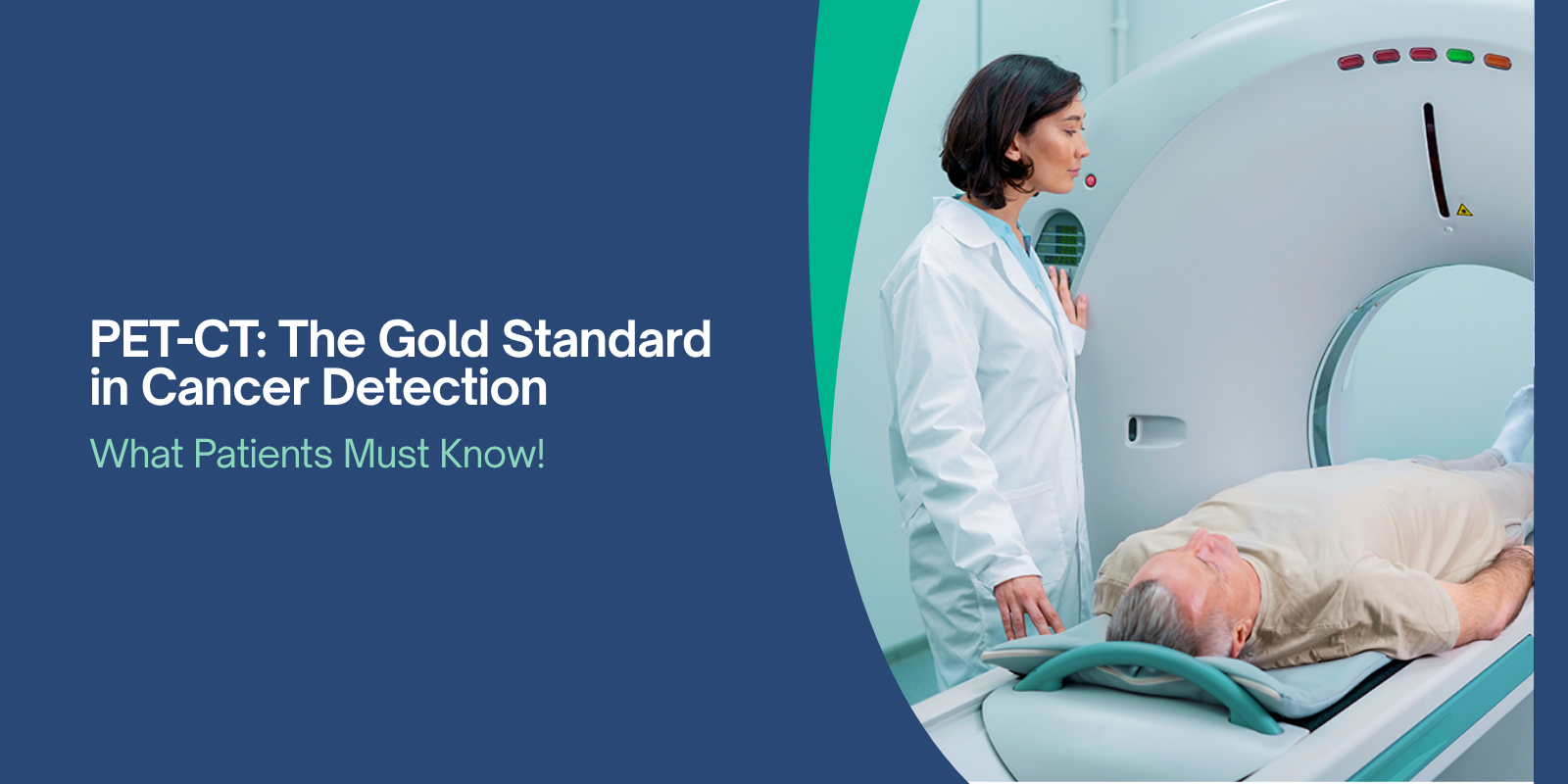 Doctor supervising a PET-CT scan, featuring advanced solutions by teleradiology companies for hospitals.