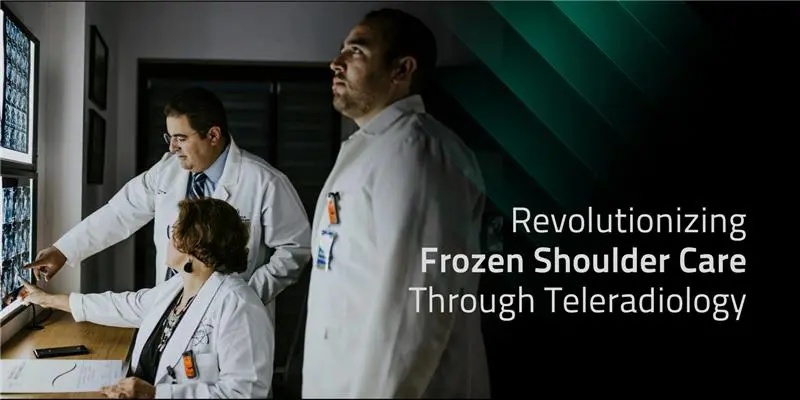 Three teleradiologists reviewing head and neck scans, showcasing efficient Teleradiology Reporting Services.