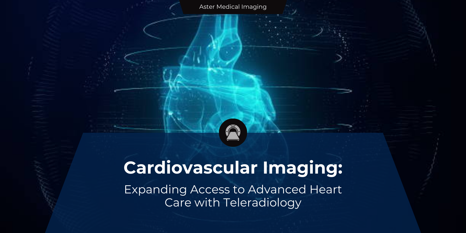 Heart scan showing advanced teleradiology for heart care